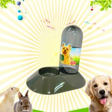 LIXIT 自動調節飲水量寵物喝水器 960cc