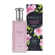 YARDLEY雅麗 Blossom&Peach 櫻花&白桃淡香水125ml【UR8D】