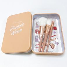 ESTEE LAUDER 雅詩蘭黛 粉持久高校刷具組(粉底扁刷/唇刷/蜜粉刷) 【UR8D】