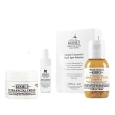 KIEHLS 契爾氏 淡斑保濕組(金盞花化妝水+激光極淨白淡斑精華+冰河醣蛋白保濕霜) 【UR8D】