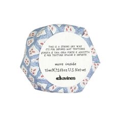 Davines特芬莉 Strong Dry Wax 真空腊 75ml 髮蠟【UR8D】