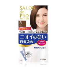 日本 DARIYA塔莉雅 沙龍級無味型白髮染髮劑 5號自然褐色【UR8D】