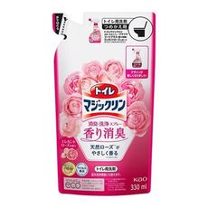 日本花王廁所消臭清潔劑 補充包330ml（玫瑰）/（柑橘薄荷香）/（薄荷）