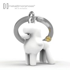 Metalmorphose 比利時｜ 貴賓狗鑰匙圈