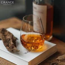 GRANDI｜Libra Tumbler 天秤座平底杯 會呼吸的威士忌杯-2入組