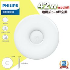 Philips 飛利浦 智奕 智慧照明 42W吸頂燈典雅版618 (PZ001)