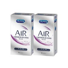 杜蕾斯Durex AIR輕薄幻隱潤滑裝 8入x2 保險套