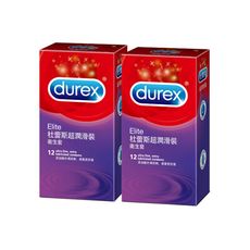 杜蕾斯Durex 超潤滑12入x2 保險套