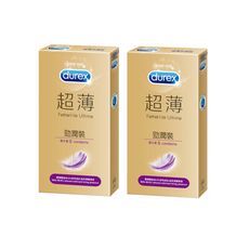 杜蕾斯Durex 超薄勁潤裝5入x2 保險套