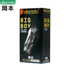 【岡本Okamoto】BIG BOY大黑馬 10入保險套