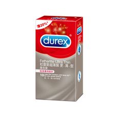 杜蕾斯Durex 超薄更薄裝10入 保險套