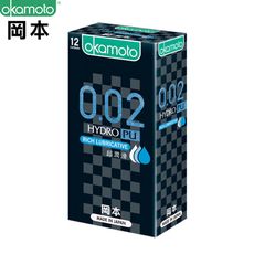 【岡本Okamoto】002 HYDRO RL超潤滑12入 保險套