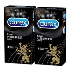 杜蕾斯Durex 熱愛王者裝8入x2 保險套