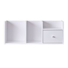 【TZUMii】優雅堆疊收納架/書架/桌上架-白色