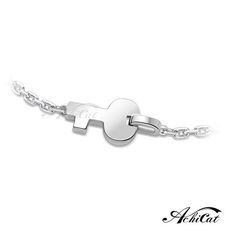 AchiCat 925純銀手鍊 開啟幸福 鑰匙手鍊 女手鍊 生日禮物 HS9008
