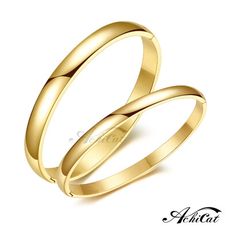 AchiCat 情侶手環 白鋼手環 簡單幸福 素面手環 單個價格 情人節禮物 B6008