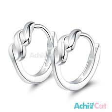 AchiCat 925純銀耳環 完美奇蹟 純銀易扣耳環 GS7107