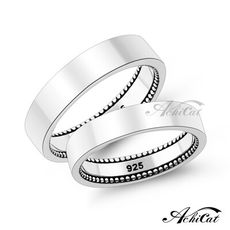 AchiCat 情侶戒指 925純銀戒指 相伴時光 情人對戒 尾戒 單個價格 AS9018