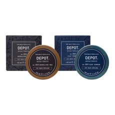 🌹義大利🌹DEPOT 300系列 頭髮造型 302凝土髮霜 303塑型髮蠟 100ml 藝術限定