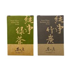 🏆台灣🏆茶山房 純淨皂 綠茶皂 竹炭皂 100g 盒裝 公司貨 健康 肥皂 手工皂 沐浴