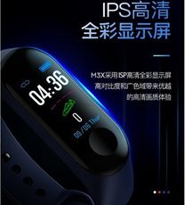 【保固一年】2018 彩屏 智能 手環 M3X 監測 3代 IP68 防水  睡眠DFM