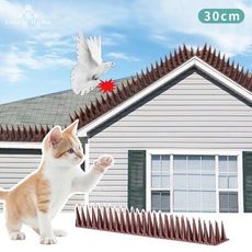 (台中 可愛小舖)多功能防鳥刺【30cm】2入 驅鳥神器 防鳥刺 防貓刺 防鳥刺墊 防貓刺墊 防貓防