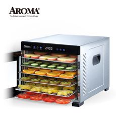 【強勢升級款】美國 AROMA 紫外線全金屬六層乾果機 食物乾燥機 果乾機 AFD-965SDU