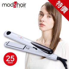 Mods Hair 25mmMINI白晶陶瓷直髮夾_MHS-2474 燙髮夾【AF04059】