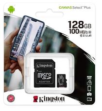 【JSJ】原廠公司貨 金士頓Kinston Micro SDXC 128G記憶卡 C10