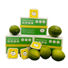 檸檬大叔純檸檬磚 100%檸檬汁(1盒12入)