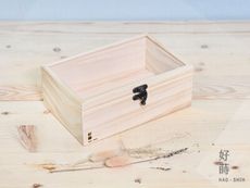 極簡 有蓋 透明蓋木盒 1 號盒 【 23 x15 x8.7 】- 給家一個溫暖