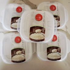 【小白鯨選品集】冷凍飯盒 日本製 微波保鮮盒 白飯分裝盒 冷凍保鮮盒 雙層瀝水 便當盒  米飯盒