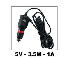 1A行車紀錄器充電線Mini USB車載導航充電器3.5米 12~24V通用 彎頭車充