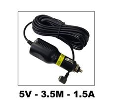 1.5A行車紀錄器充電線Mini USB車載導航充電器3.5米  12~24V通用 彎頭車充