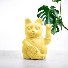 DONKEY LUCKY CAT 大招財貓_黃