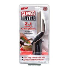 出清下殺！CLEVER CUTTER  2 in 1 多功能砧板剪刀 (美國原廠正貨)