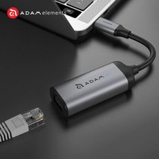【亞果元素】CASA e1 USB Type-C 公 對 Gigabit 高速乙太網路 轉接器