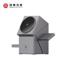 【亞果元素】Mag Qube Qi2 立方體智慧型三合一旅行磁吸無線充電座