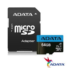 ADATA 威剛 64G 100MB/s microSDXC UHS-I V10 記憶卡 高速卡