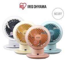【IRIS】PCF-SC15T 空氣循環扇 馬卡龍色【簡青生活】