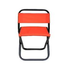 【童軍椅-大型】橘色-戶外休閒椅.收納椅.椅子.折疊椅.摺疊椅.方便椅