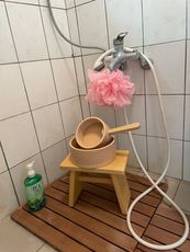 浴室椅(長30x寬18x高25cm)   兒童洗澡椅  溫泉椅  老人洗澡椅