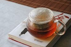 家用辦公室錘紋過濾玻璃泡茶杯花茶杯帶蓋