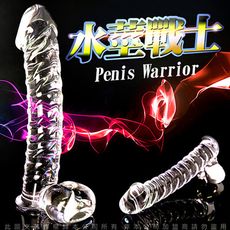 ◤ViVi◥GLASS 水莖戰士 玻璃水晶後庭冰火棒 Anus 50 情趣用品 後庭 肛塞