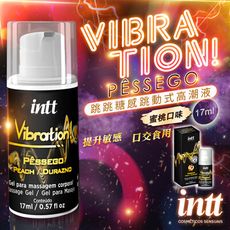 ◤ViVi◥ 巴西Intt 跳跳糖感 爆跳式高潮液 17ml (蜜桃 可口交) 增強版 威而柔