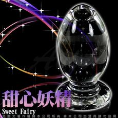 ◤ViVi◥GLASS 重量級 甜心妖精 肛塞 玻璃水晶後庭冰火棒 Anus 46 情趣用品 後庭