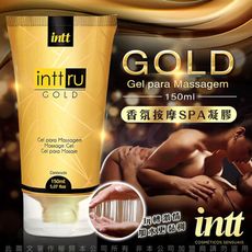 ◤ViVi◥ 巴西Intt Ru Gold 香氛按摩SPA凝膠 150ml-金