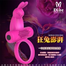 Dibe 狂兔澎湃 陰蒂高潮 男用震動鎖精環