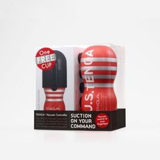 ◤ViVi◥日本TENGA 飛機杯 限量禮盒組(TOC-101US+真空吸吮器) 成人用品