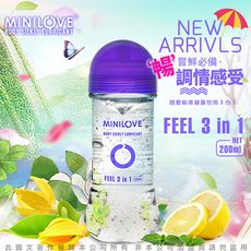 ◤ViVi◥MINILOVE 絲滑凝露 情趣潤滑液  紫色 怡情 200ML